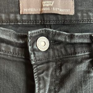 Levi's Black Bootcut Jeans